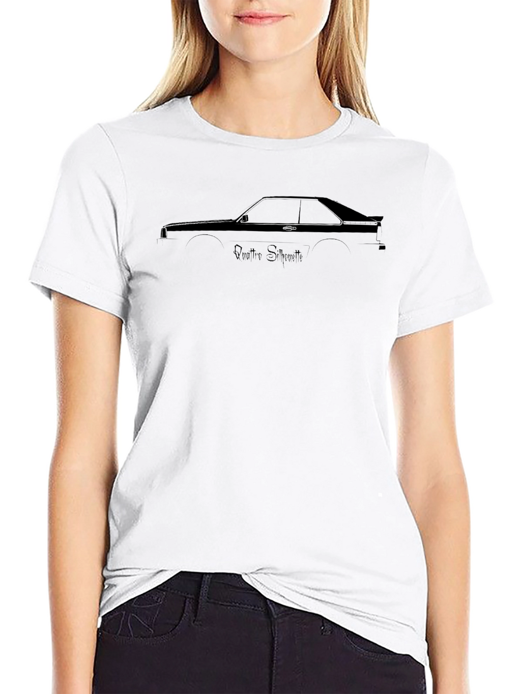 Quattro Silhouette Black T-Shirt
