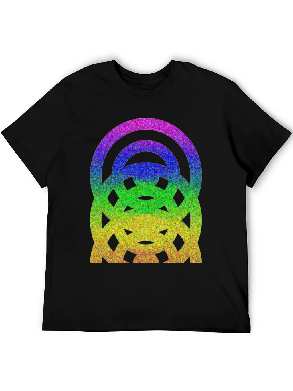 Rainbow Glitter Graphic Tee