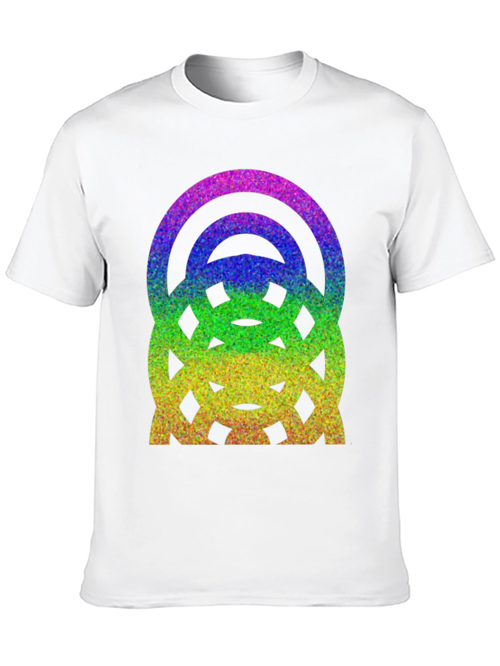 Rainbow Glitter Graphic Tee