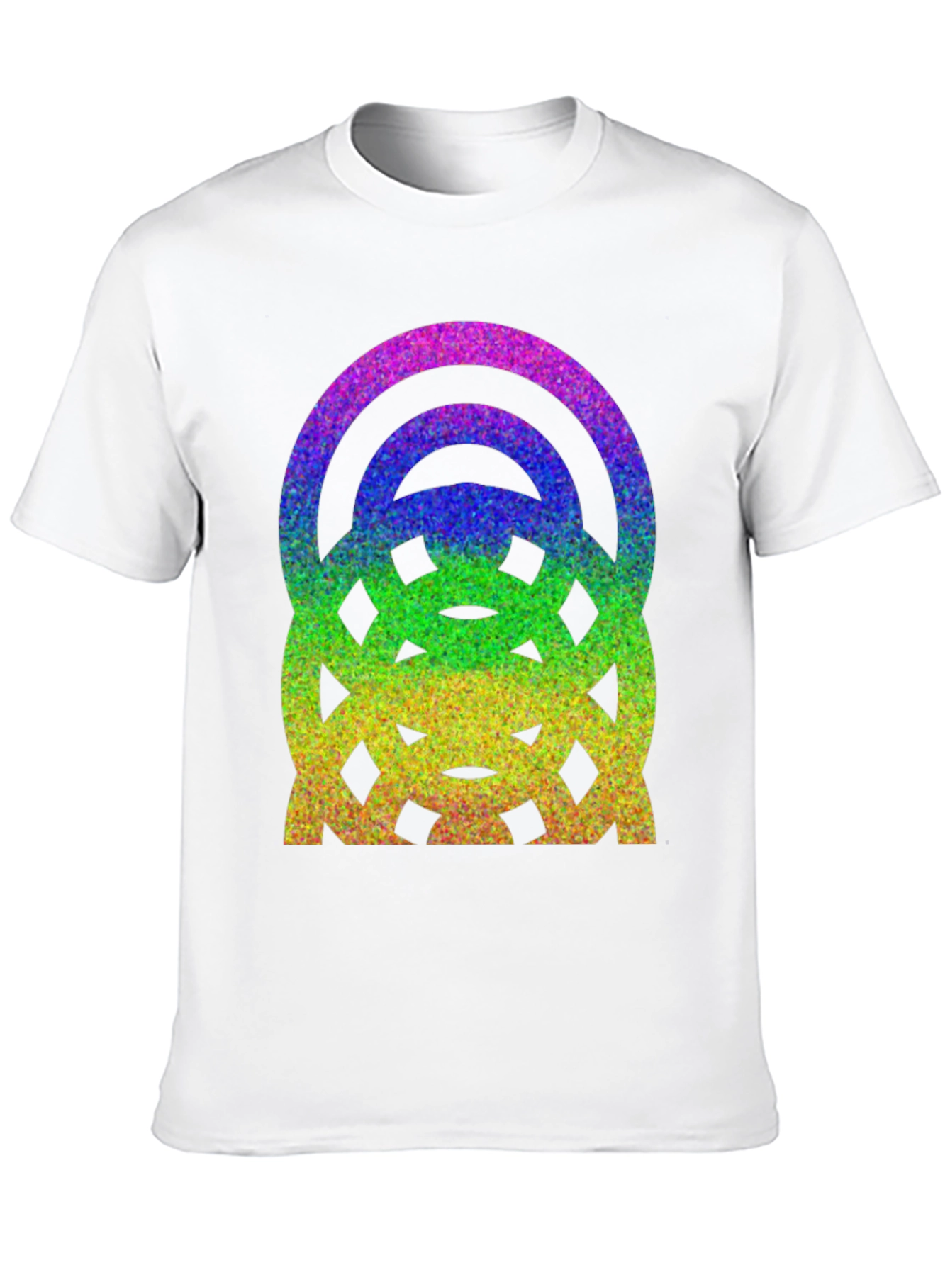 Rainbow Glitter Graphic Tee