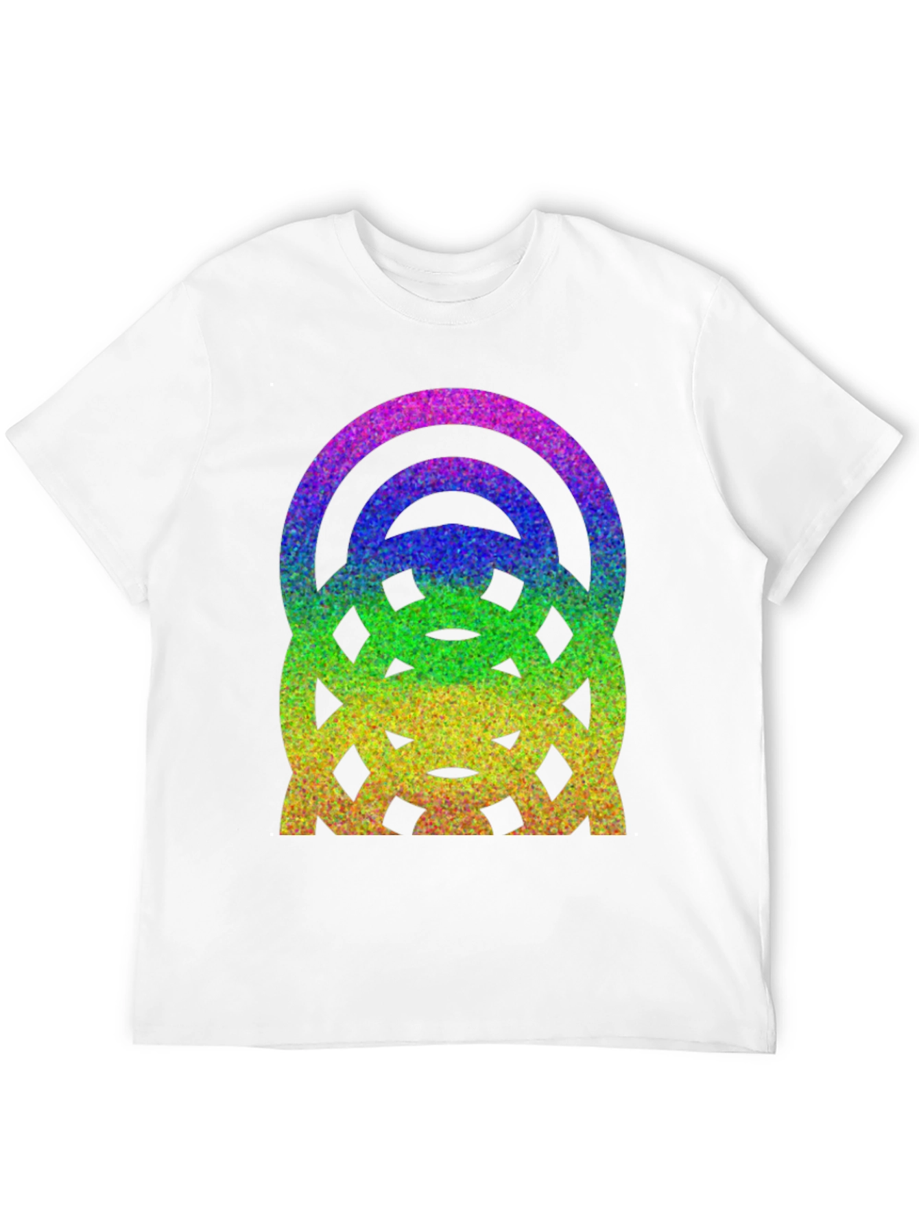 Rainbow Glitter Graphic Tee