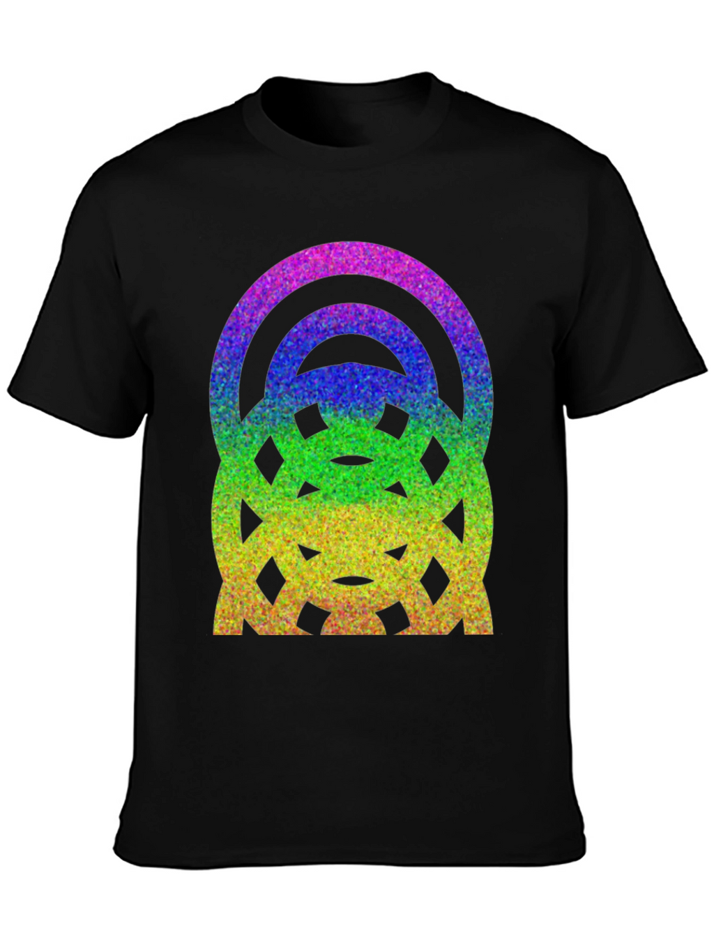 Rainbow Glitter Graphic Tee