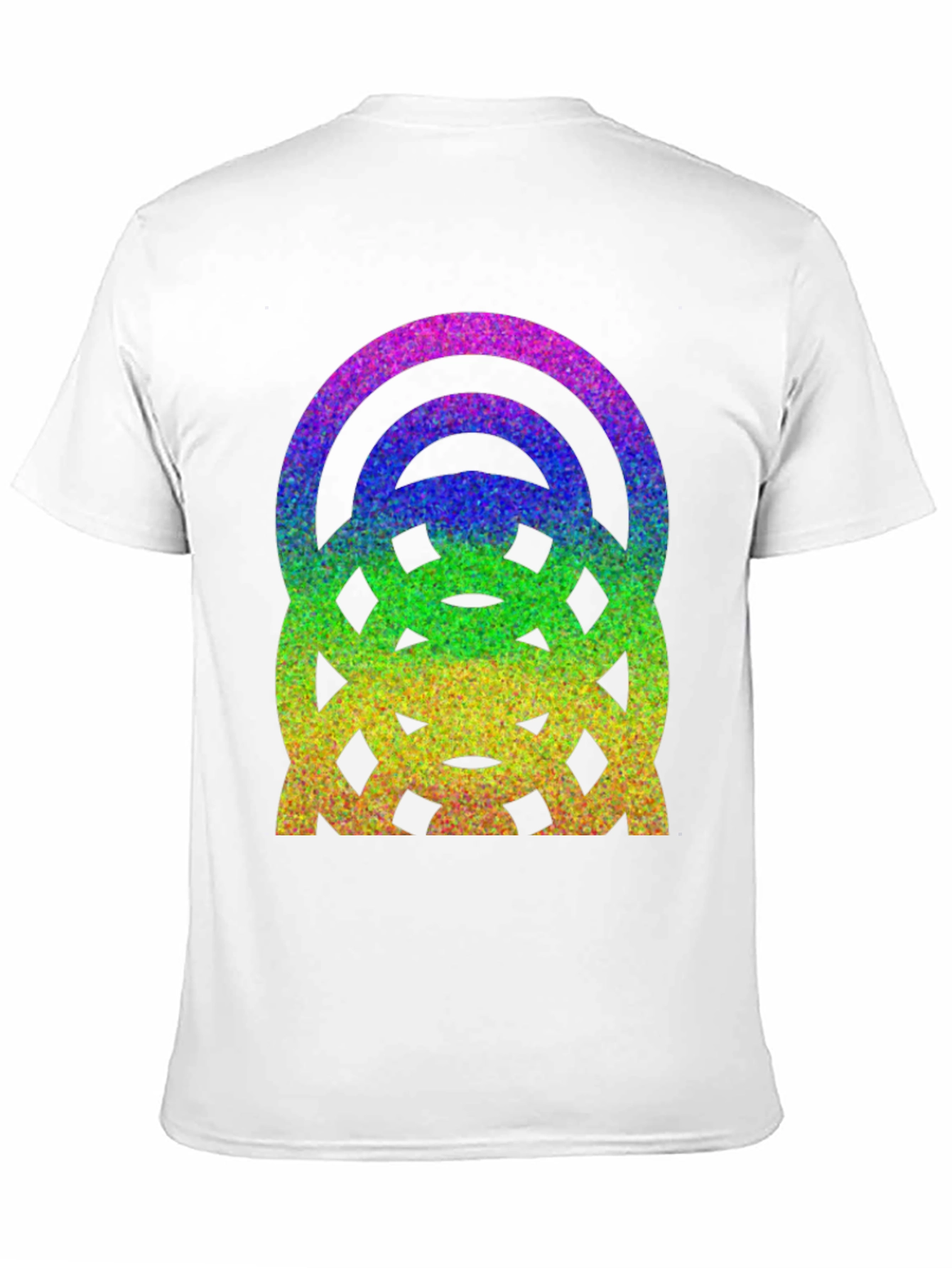 Rainbow Glitter Graphic Tee