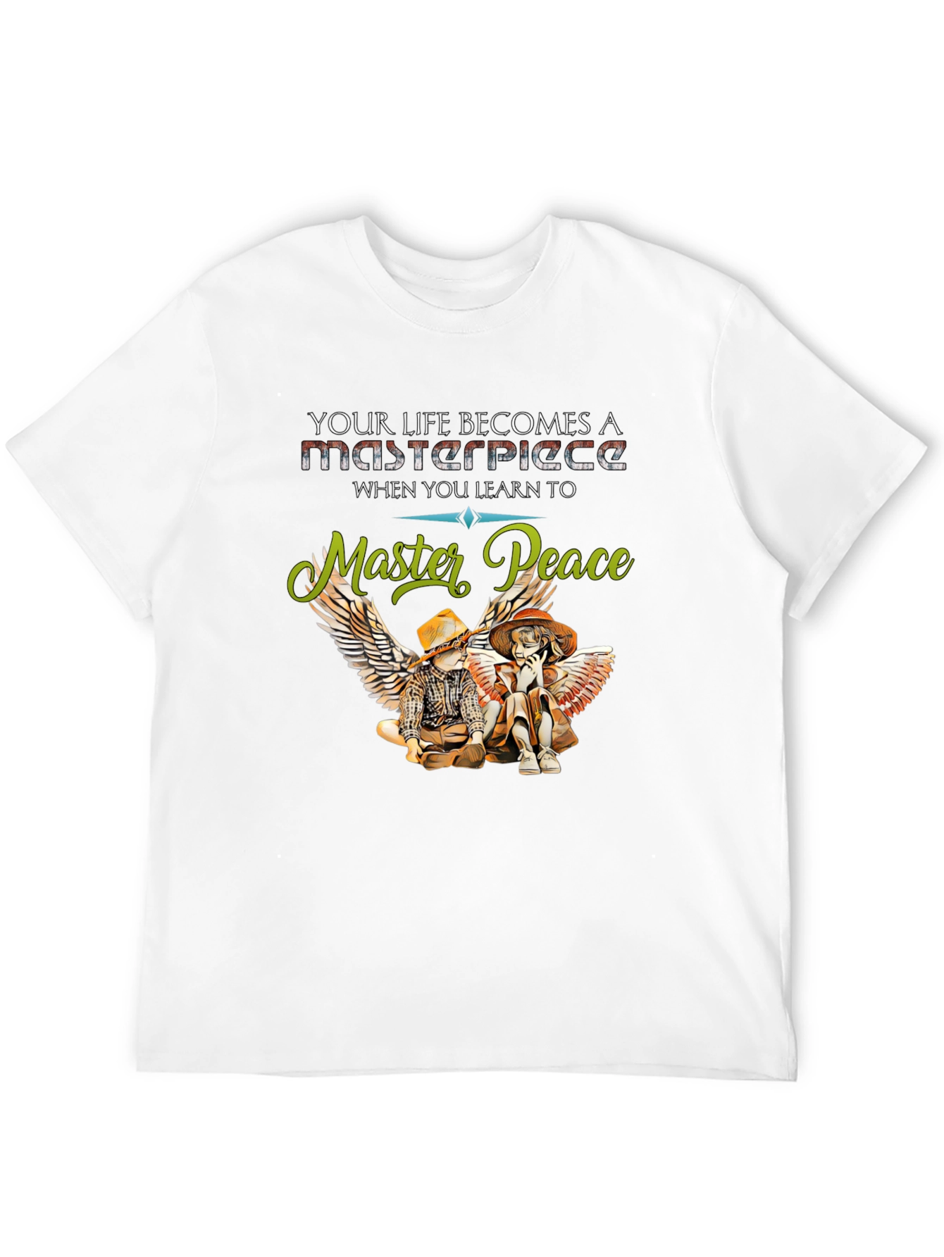 Master Peace Graphic Tee - Inspiring Life Design
