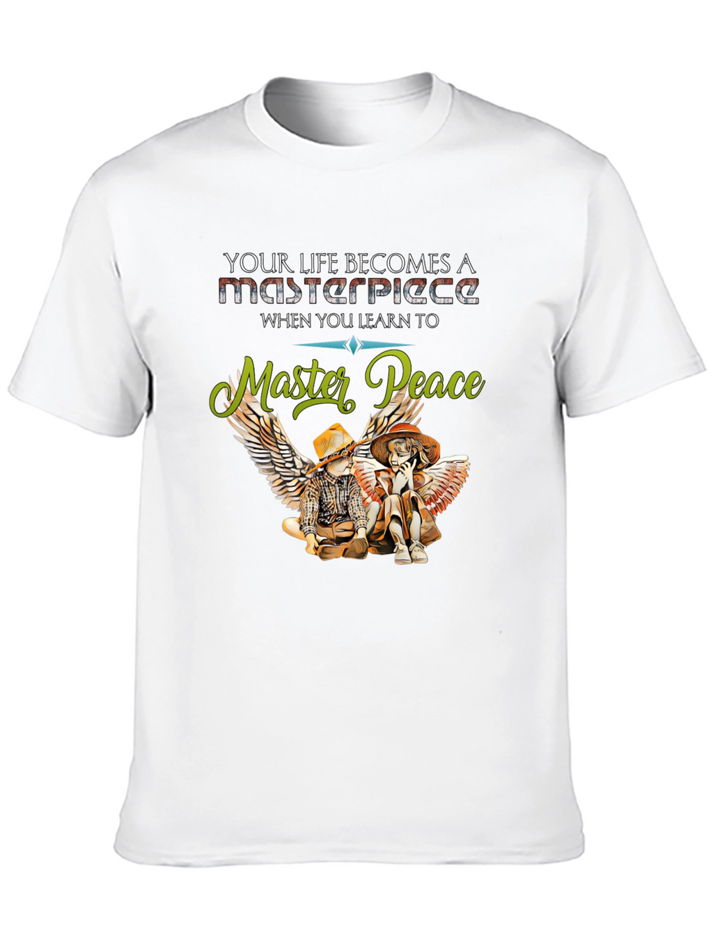 Master Peace Graphic Tee - Inspiring Life Design