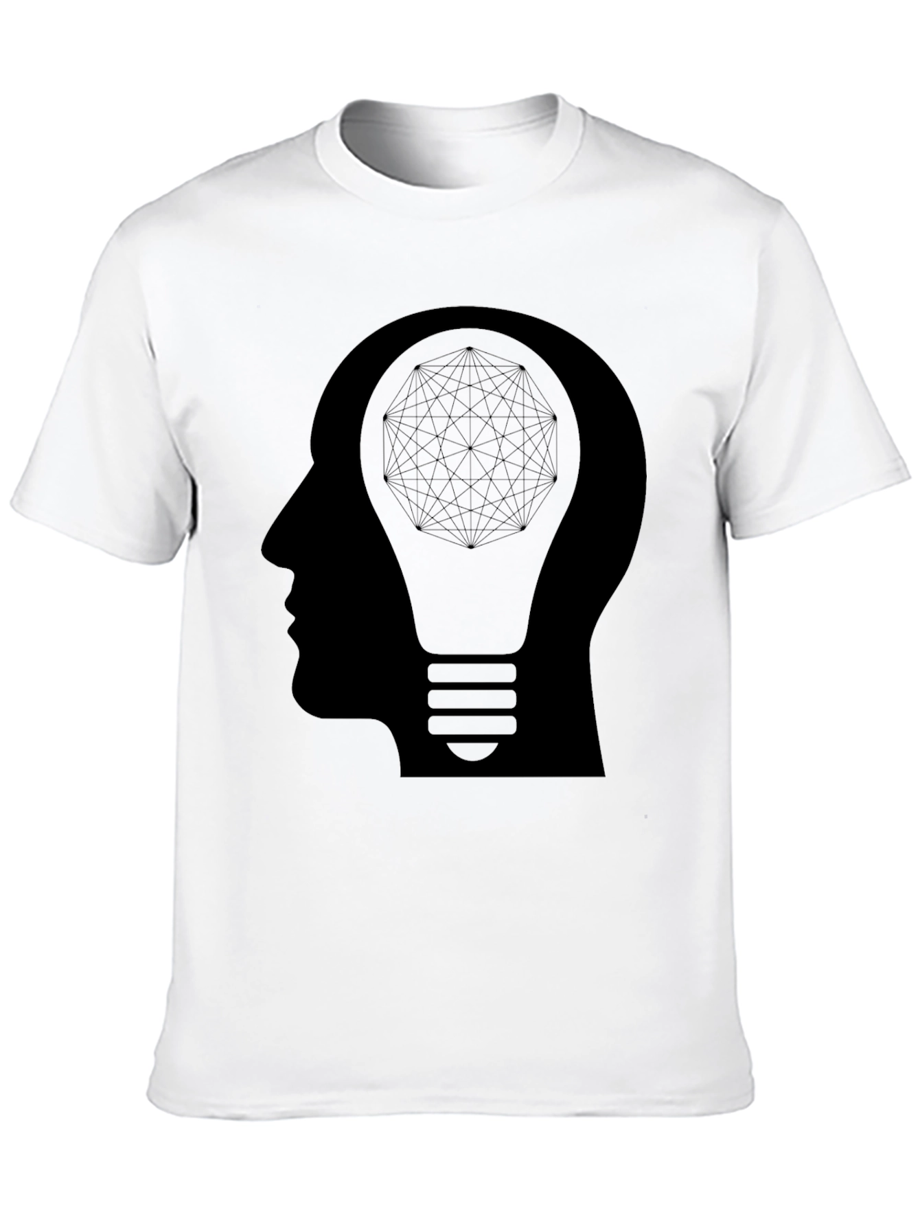 Creative Mind Graphic Tee - Black T-Shirt