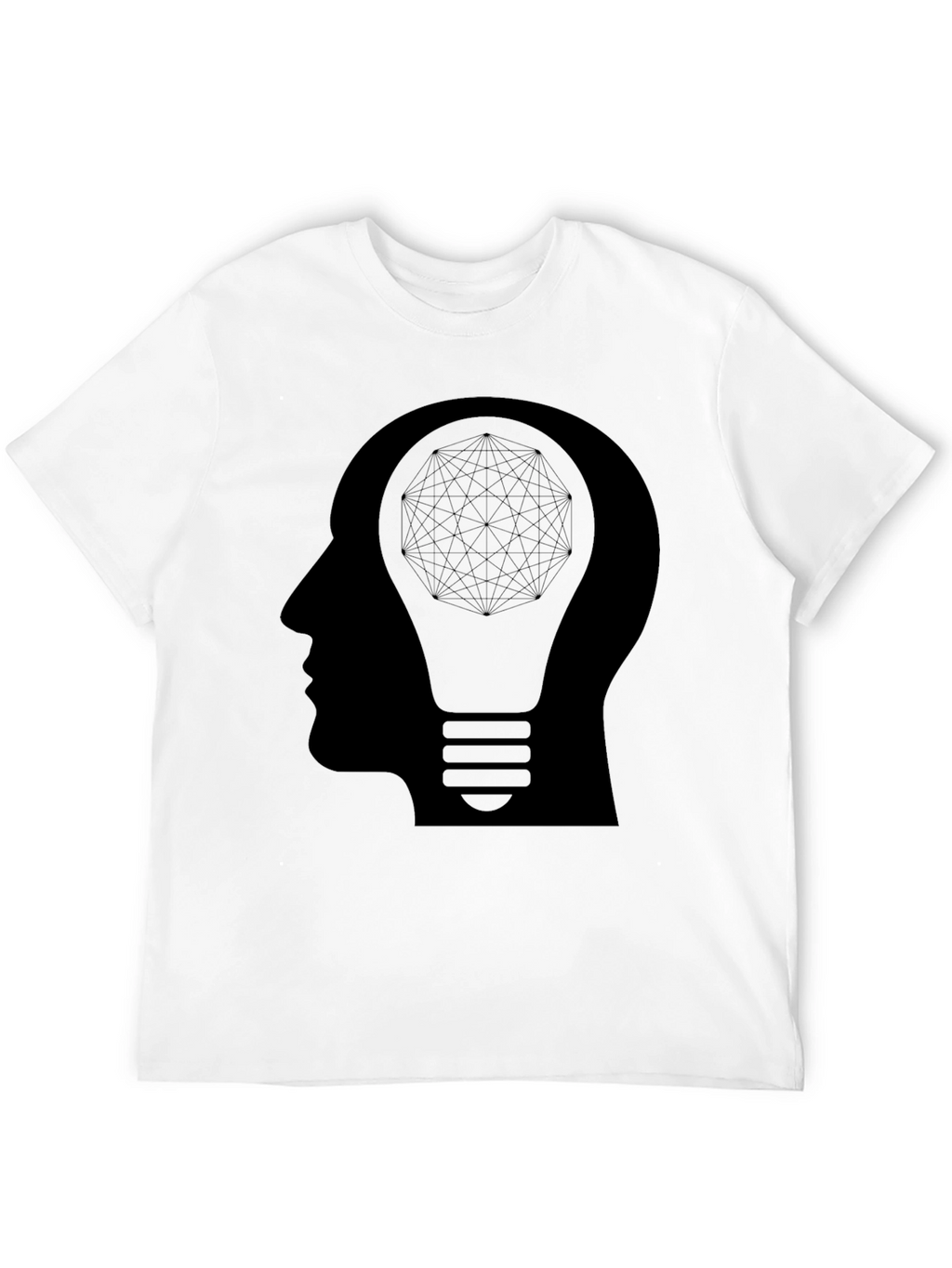 Creative Mind Graphic Tee - Black T-Shirt