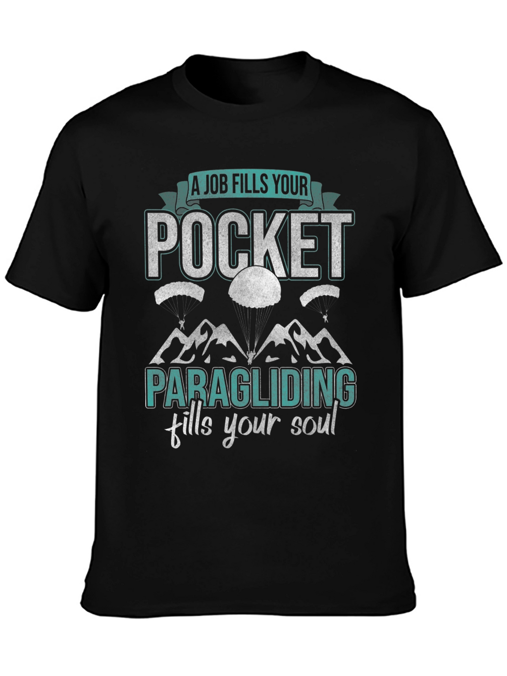 Paragliding Soul Graphic T-Shirt