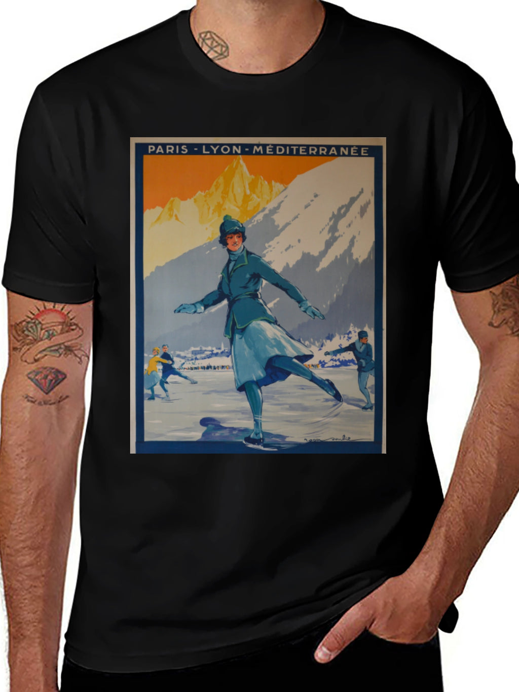 Vintage Paris-Lyon-Méditerranée T-Shirt