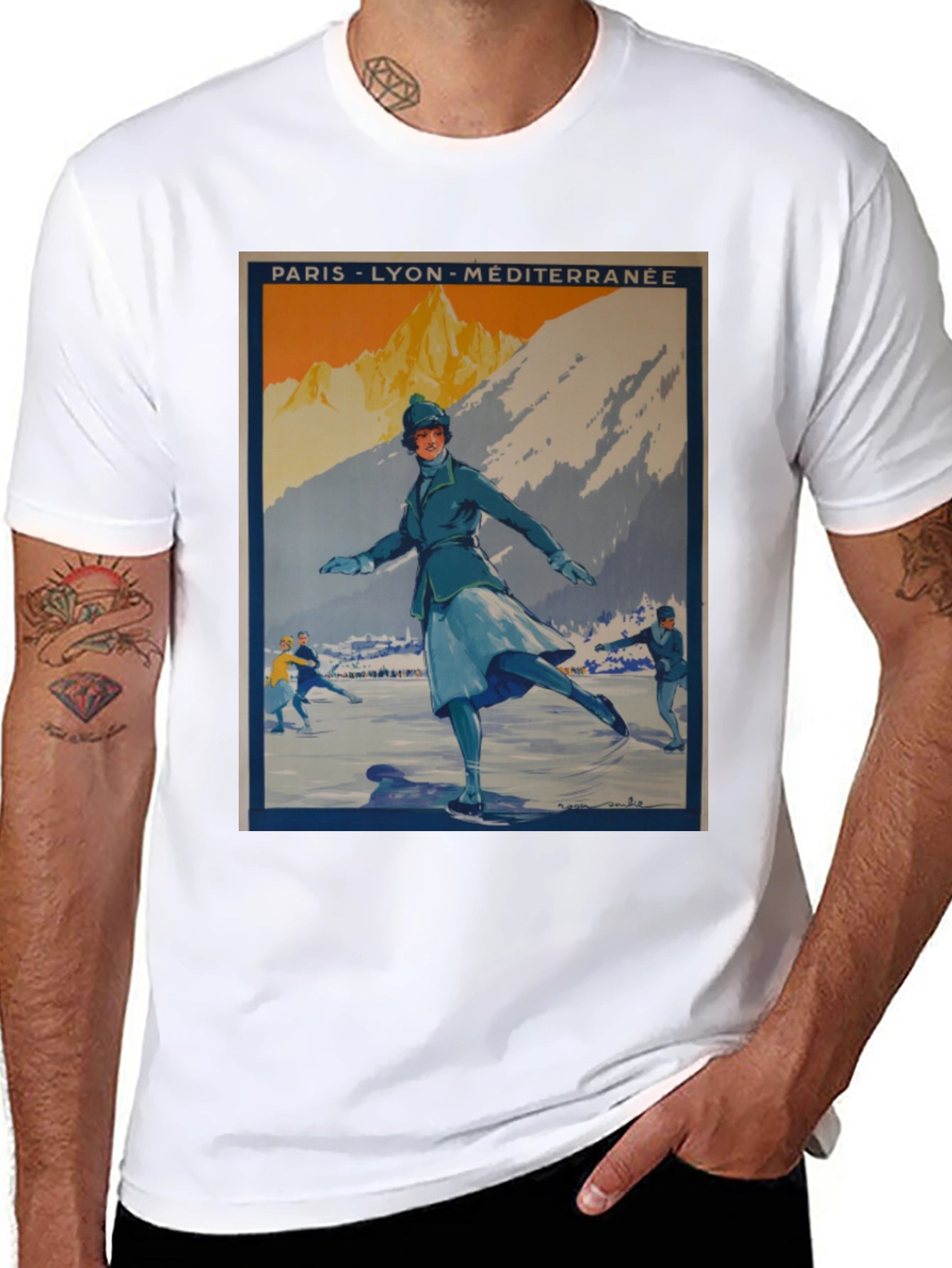 Vintage Paris-Lyon-Méditerranée T-Shirt