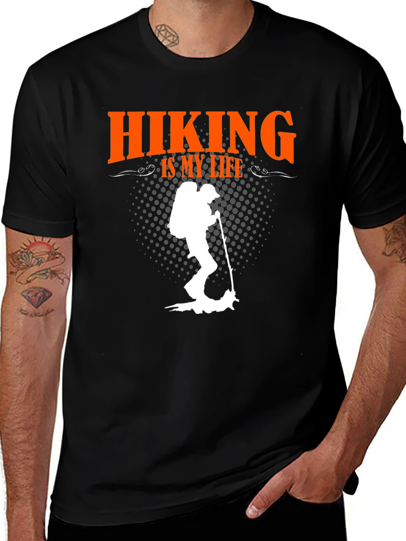Hiking Is My Life Graphic Tee