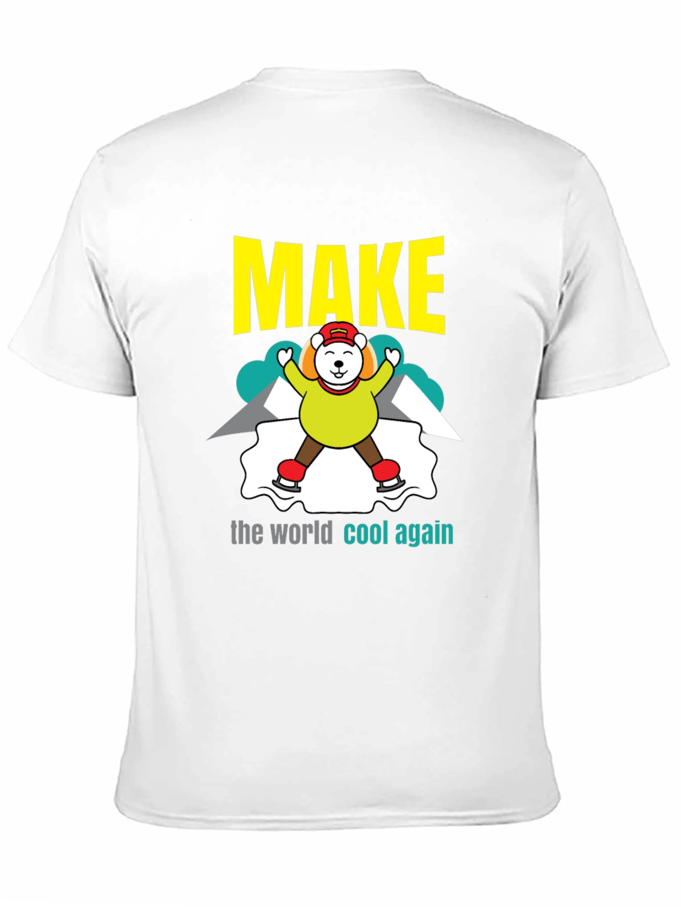 Cool Bear T-Shirt - Make the World Cool Again