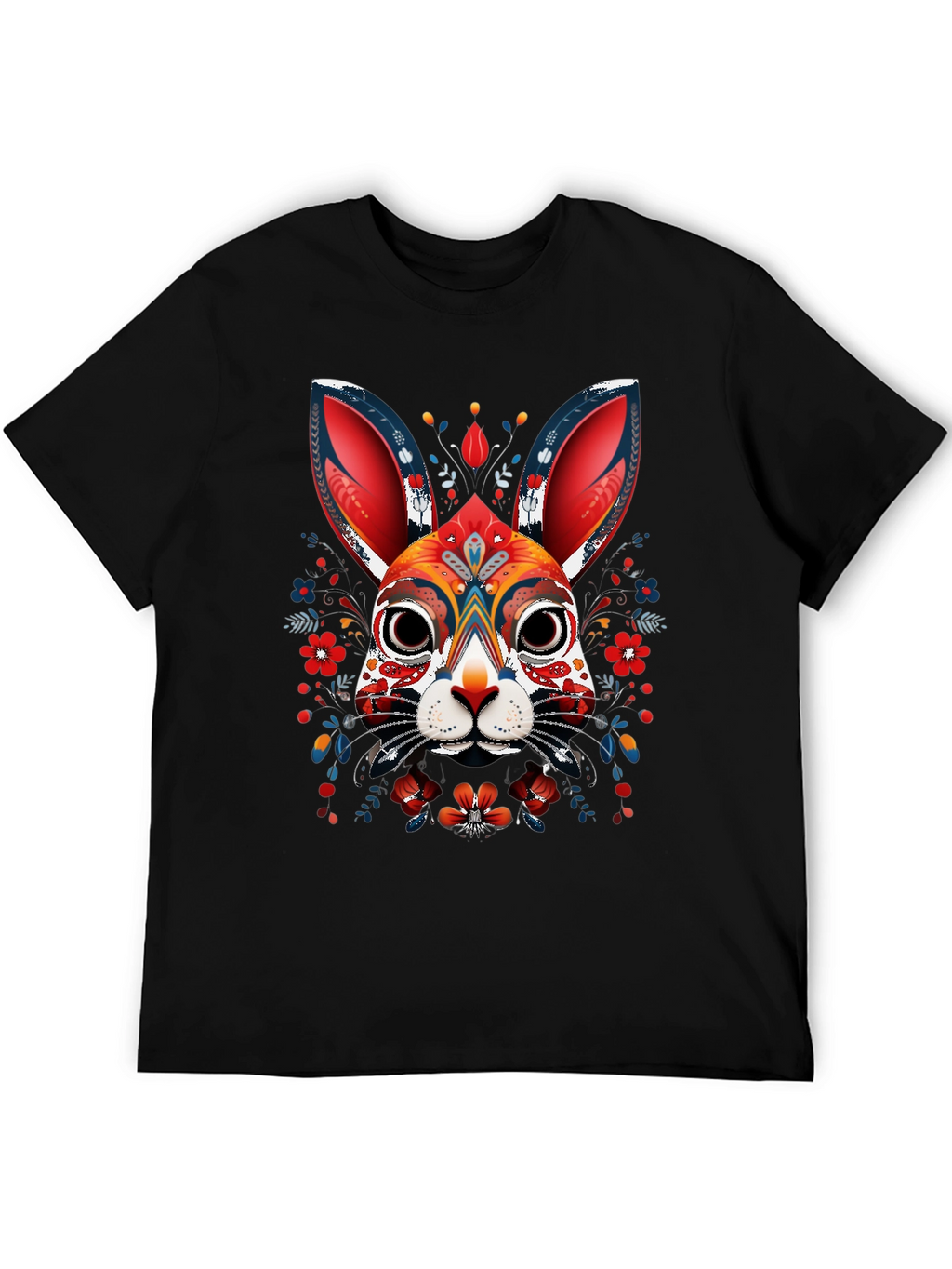 Day of the Dead Rabbit Graphic Tee