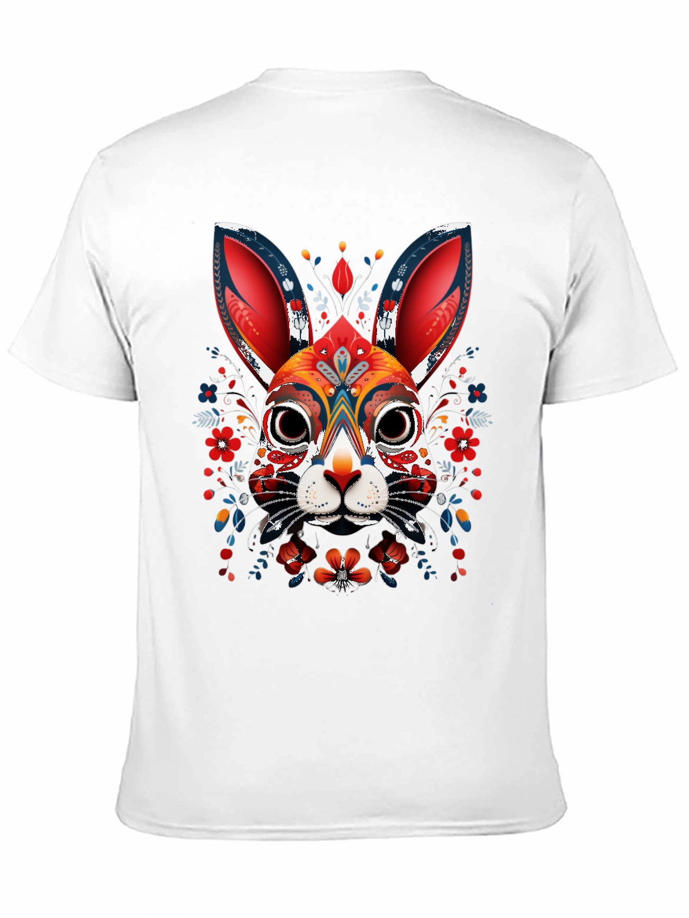 Day of the Dead Rabbit Graphic Tee