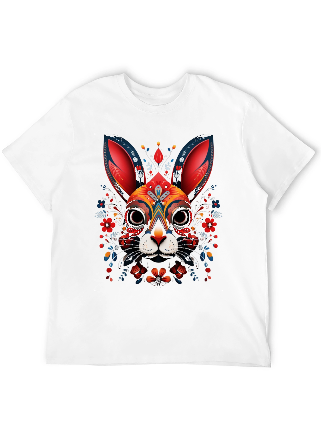 Day of the Dead Rabbit Graphic Tee