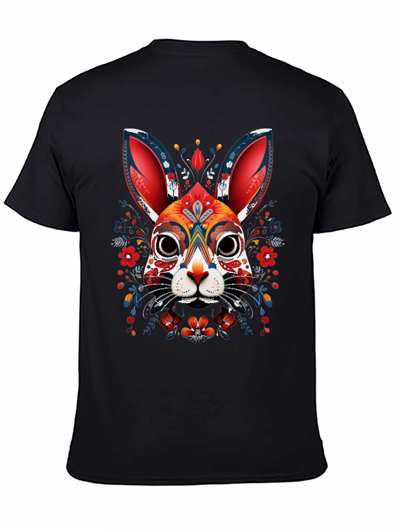 Day of the Dead Rabbit Graphic Tee