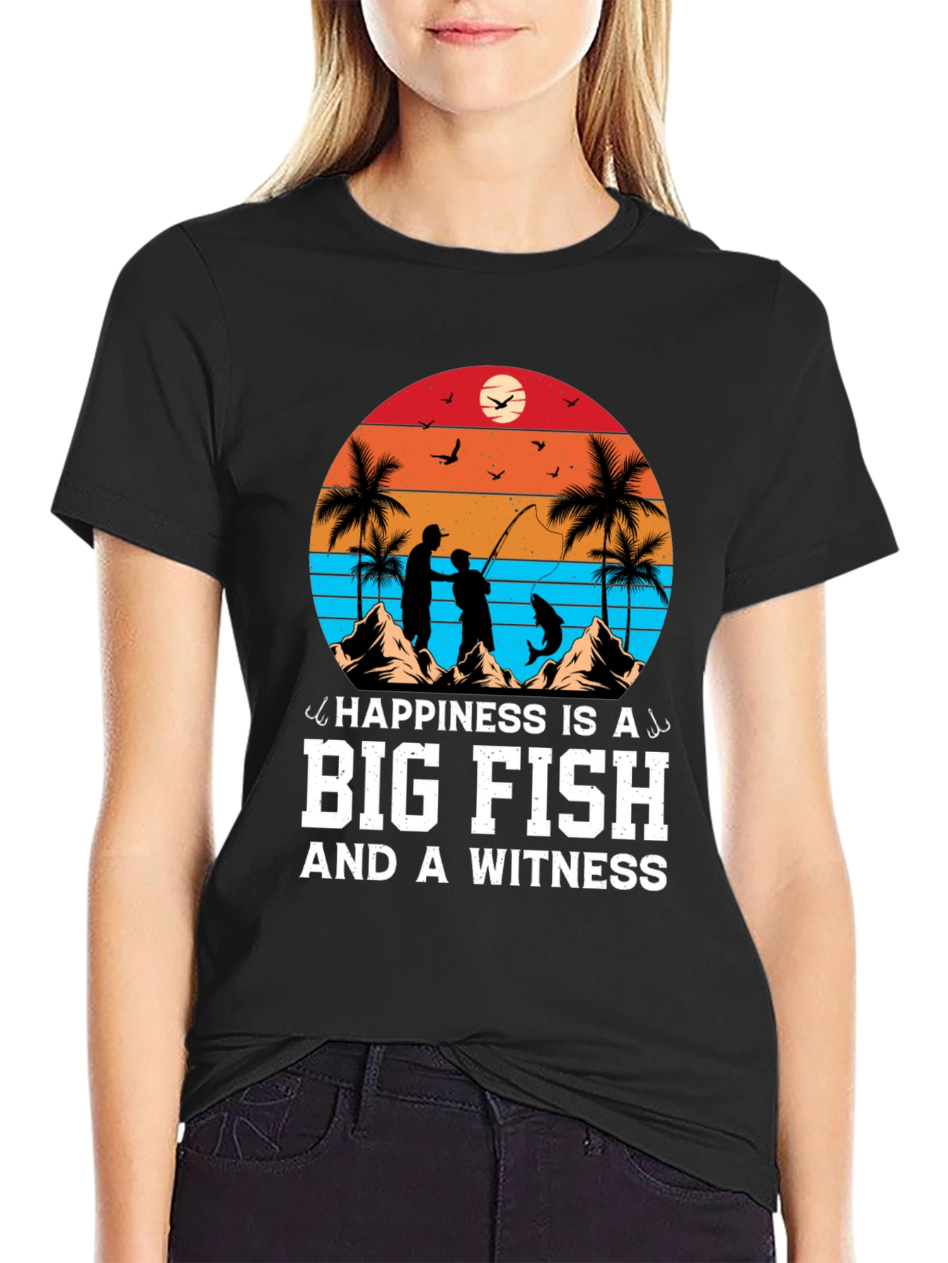 Happiness is a Big Fish T-Shirt