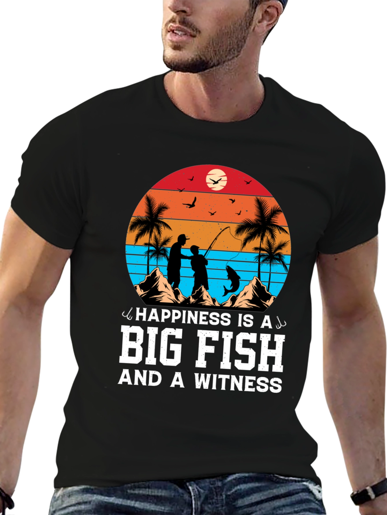Happiness is a Big Fish T-Shirt