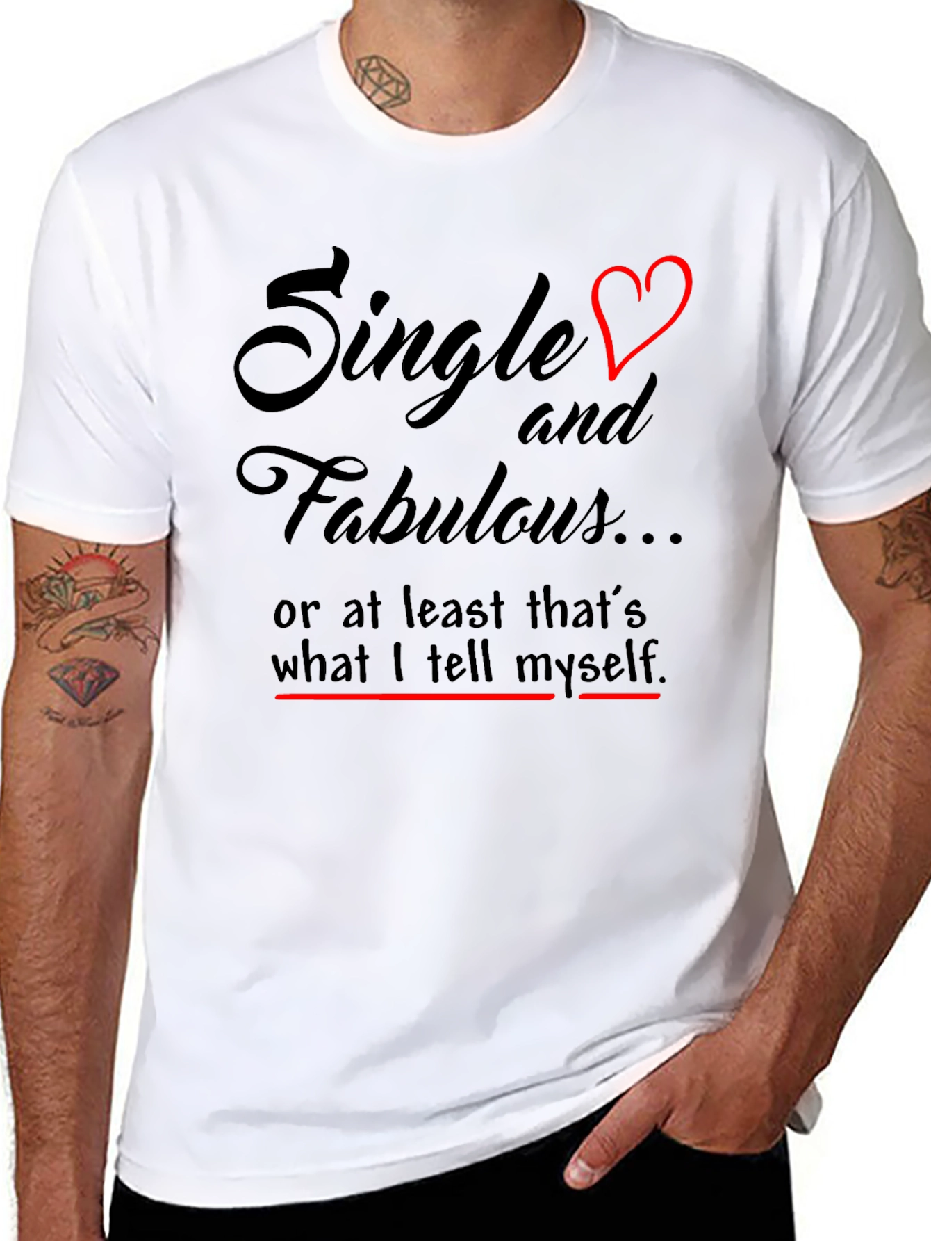 Single & Fabulous Graphic T-Shirt