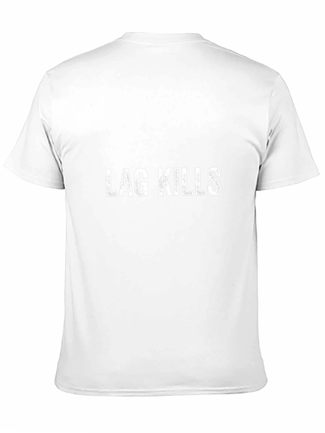 Lag Kills T-Shirt - Black Gaming Humor