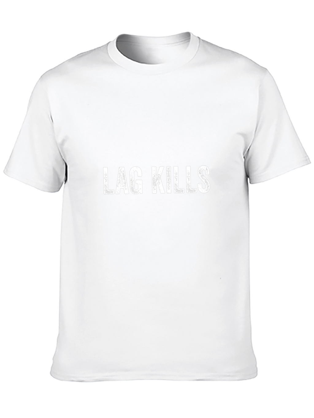 Lag Kills T-Shirt - Black Gaming Humor
