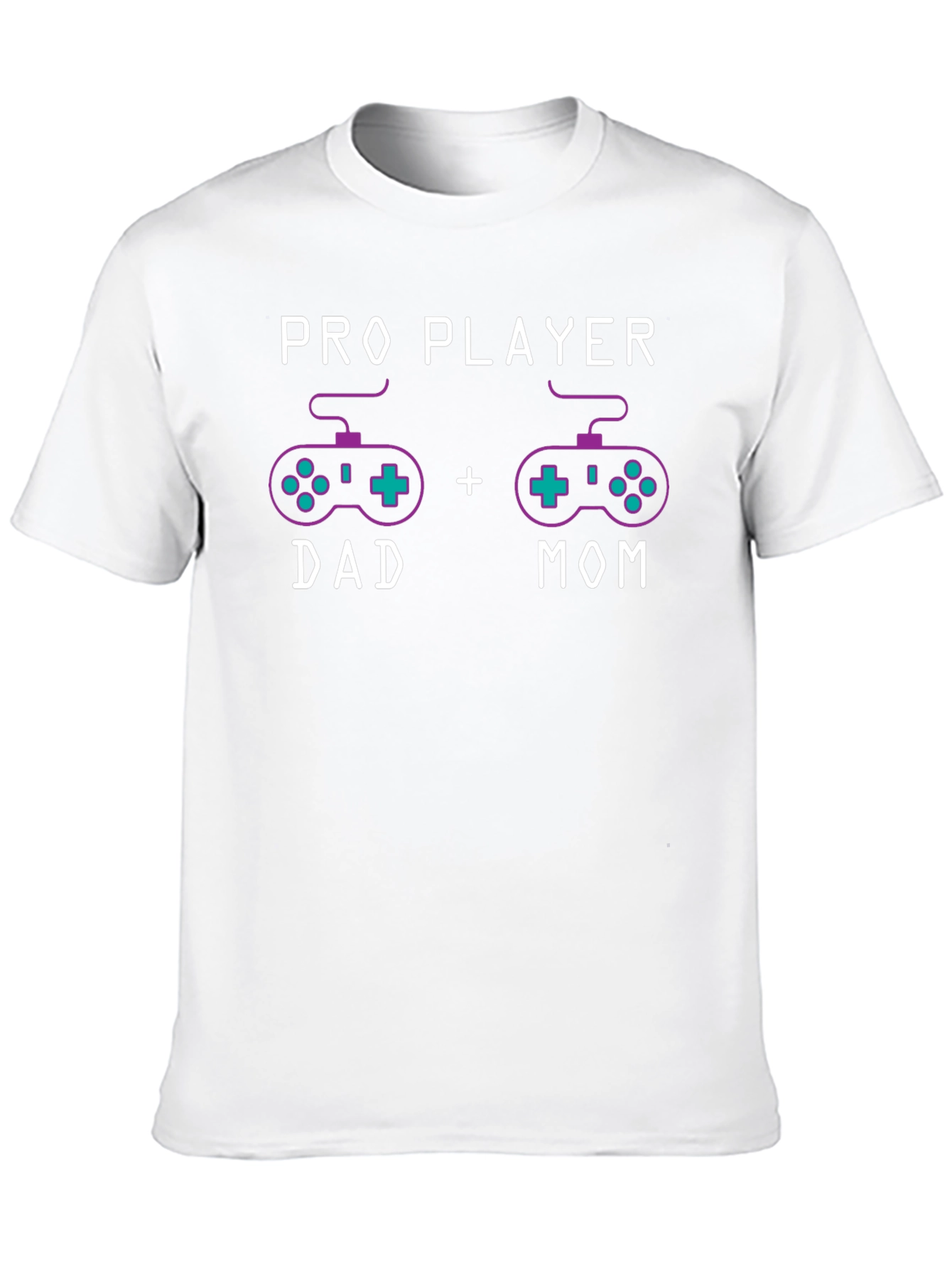Pro Player Dad + Mom T-Shirt Gaming Parents