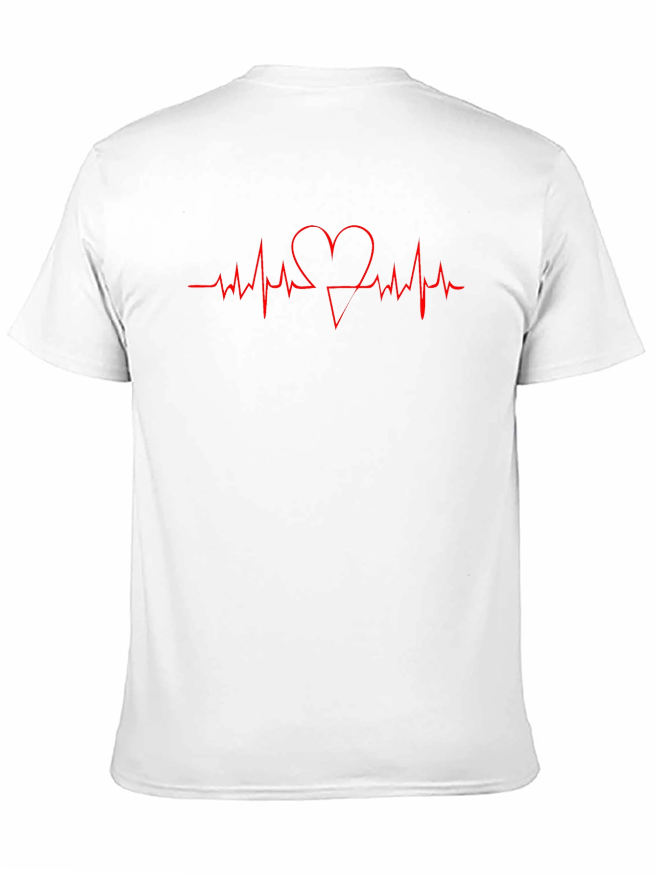 Heartbeat Heart T-Shirt - Stylish Casual Tee