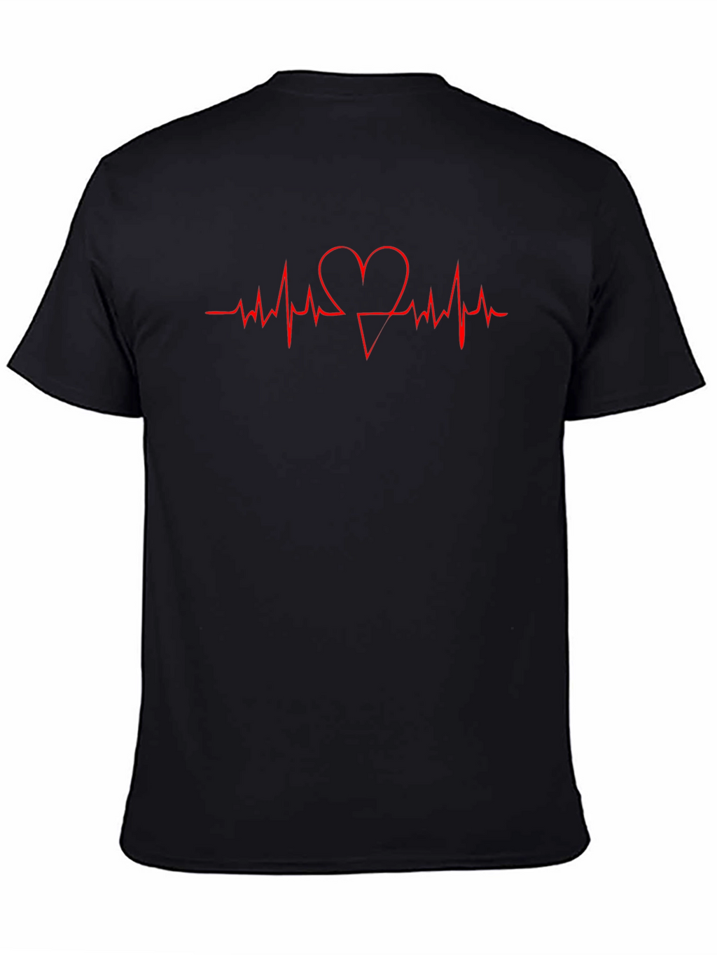Heartbeat Heart T-Shirt - Stylish Casual Tee