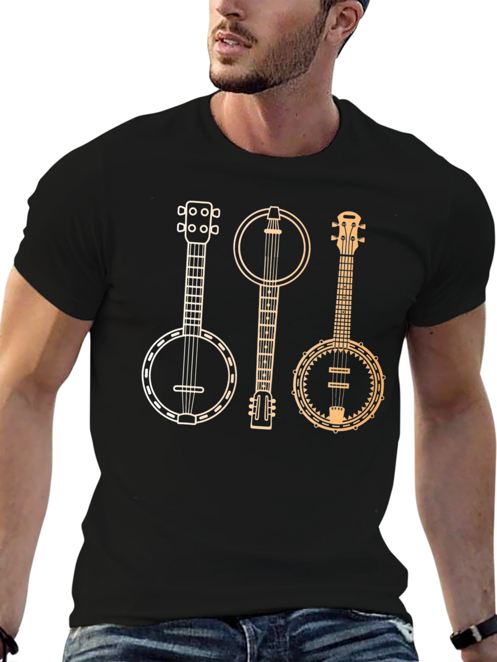 Banjo Trio Graphic Tee - Musicians Delight