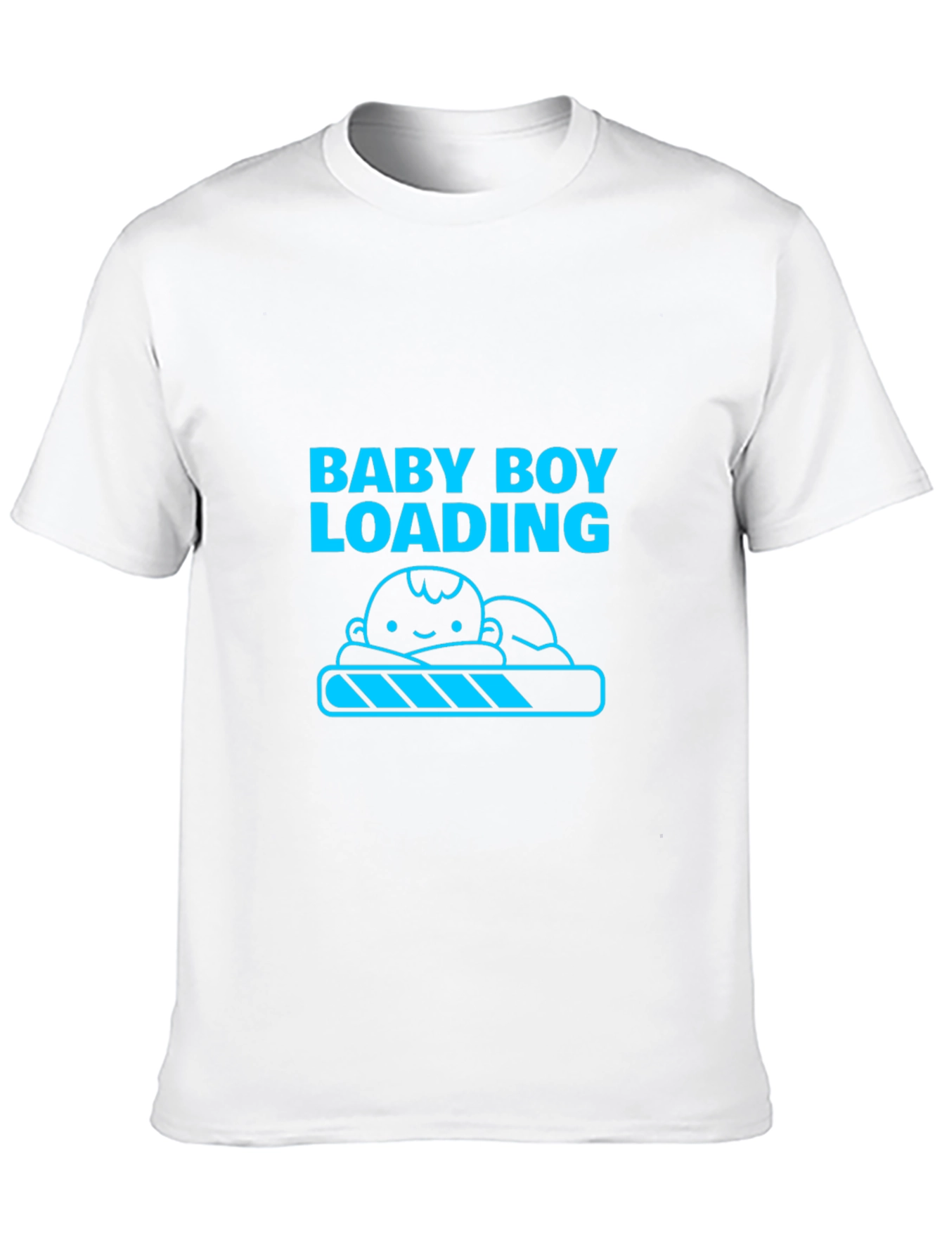 Baby Boy Loading Tee - Expecting Dad Shirt
