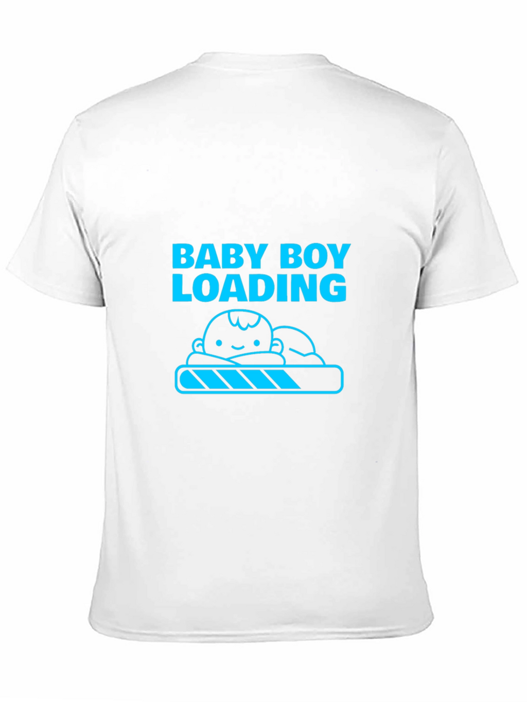 Baby Boy Loading Tee - Expecting Dad Shirt