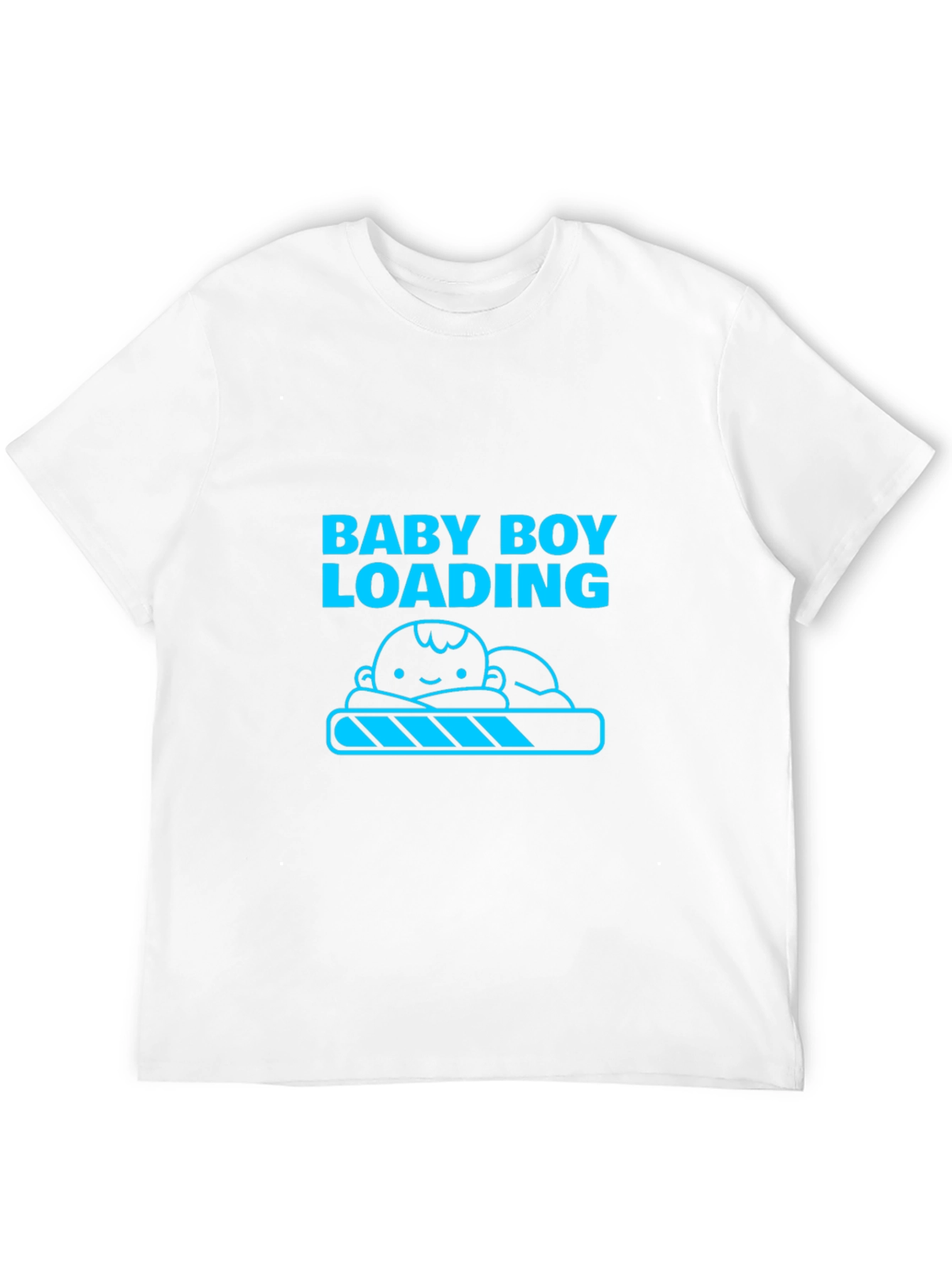 Baby Boy Loading Tee - Expecting Dad Shirt