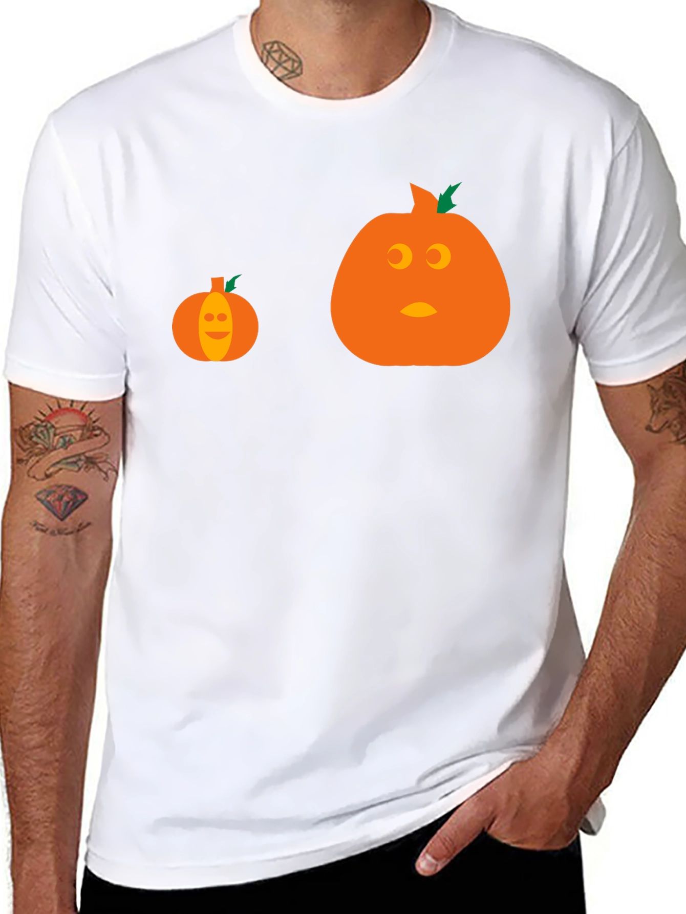Halloween Pumpkin T-Shirt - Spooky Fun!