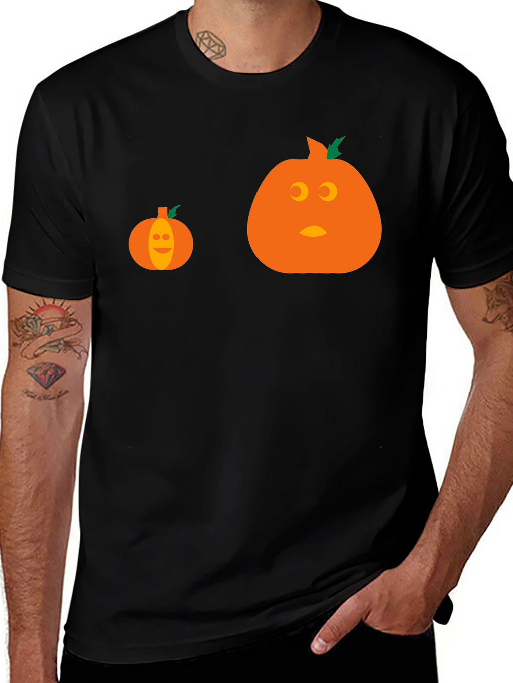 Halloween Pumpkin T-Shirt - Spooky Fun!