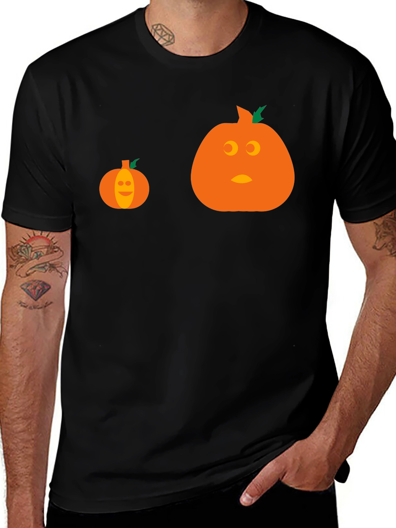 Halloween Pumpkin T-Shirt - Spooky Fun!
