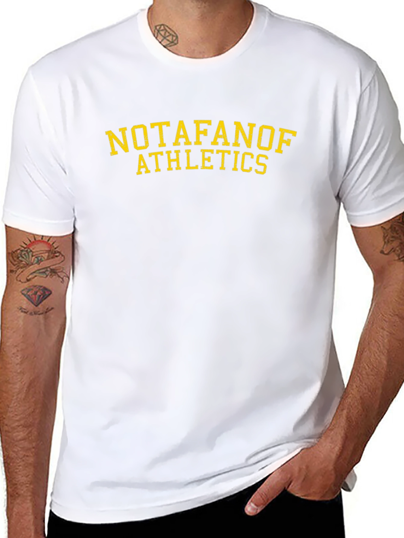 NOTAFANOF Athletics Graphic T-Shirt