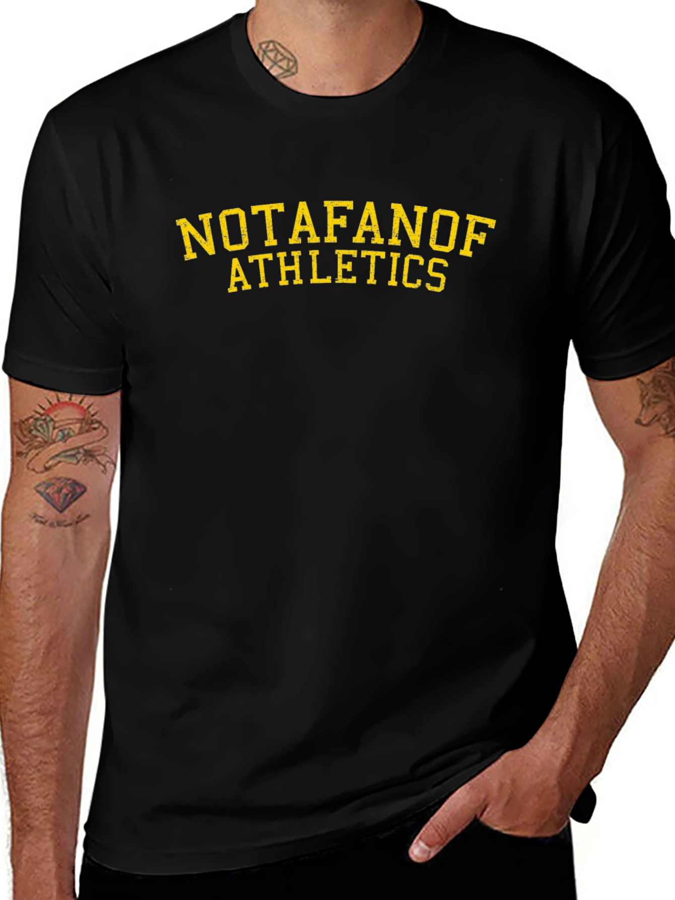 NOTAFANOF Athletics Graphic T-Shirt