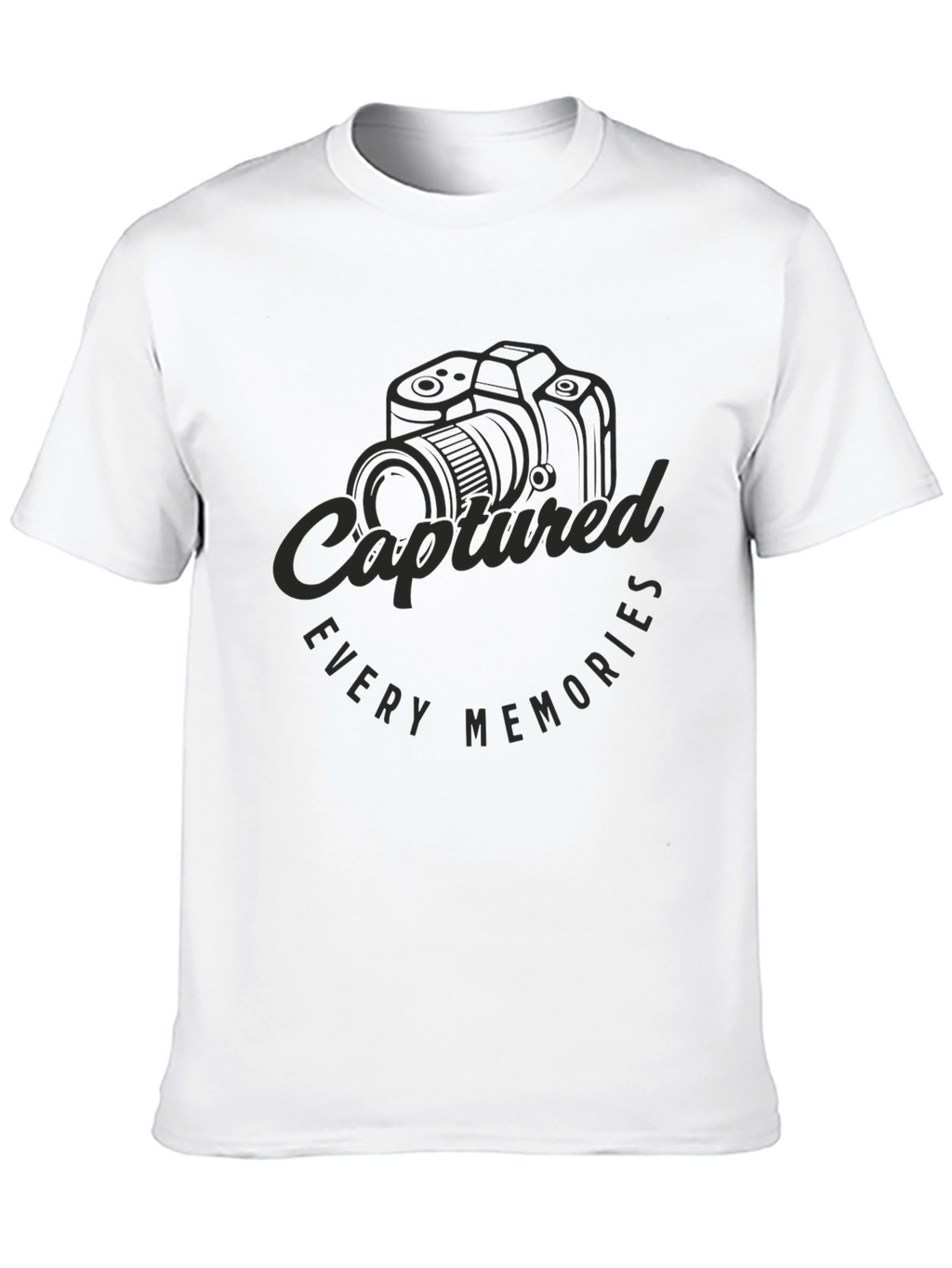 Captured Every Memories T-Shirt: Photography Design