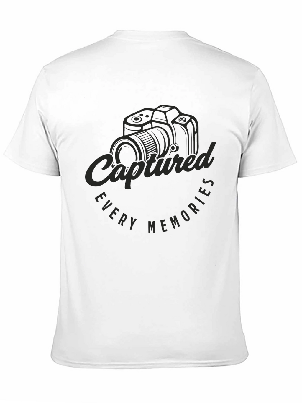 Captured Every Memories T-Shirt: Photography Design
