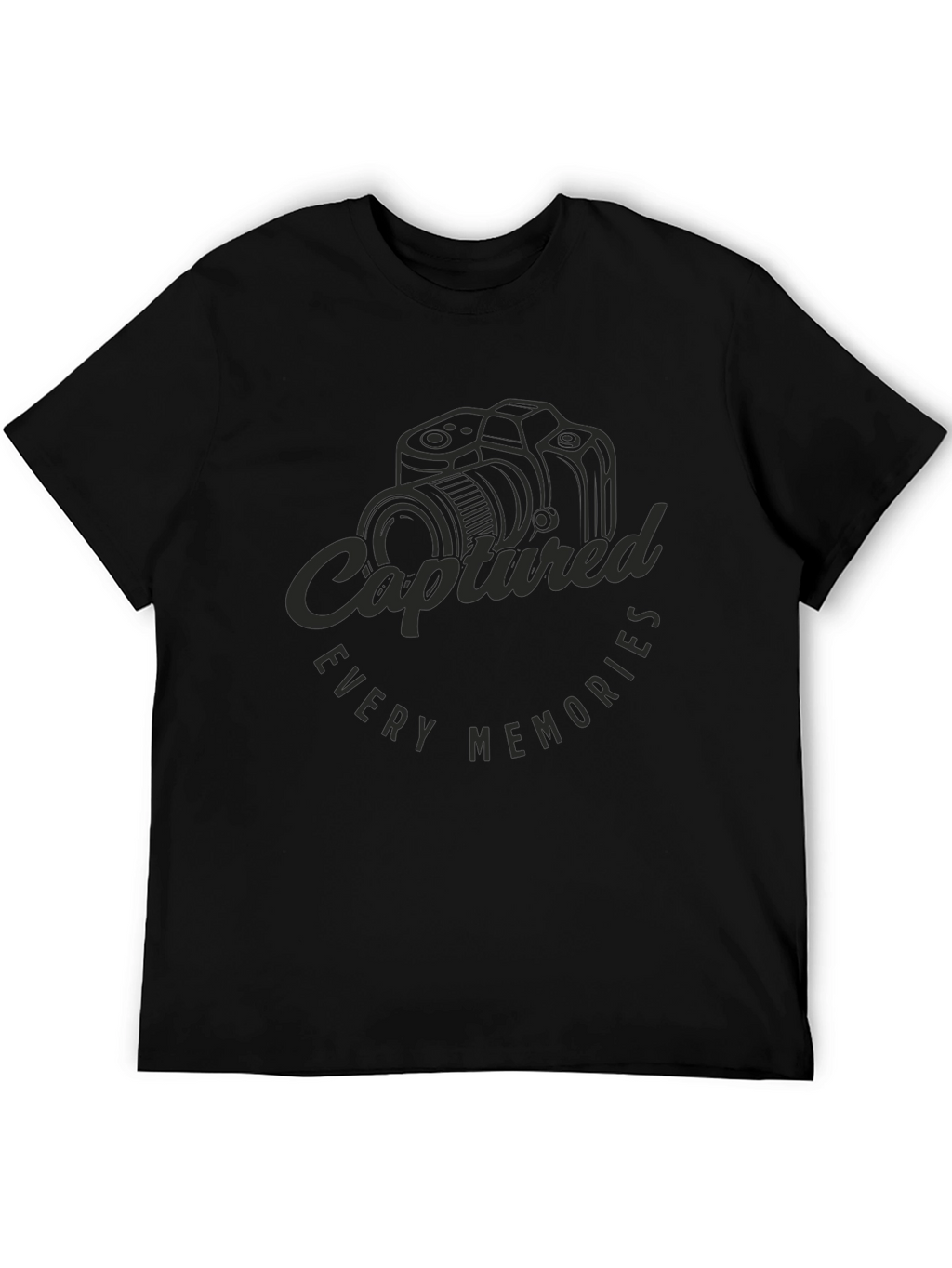 Captured Every Memories T-Shirt: Photography Design