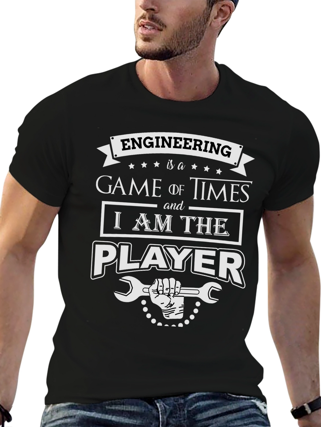 Engineering Game T-Shirt - I am the Player!
