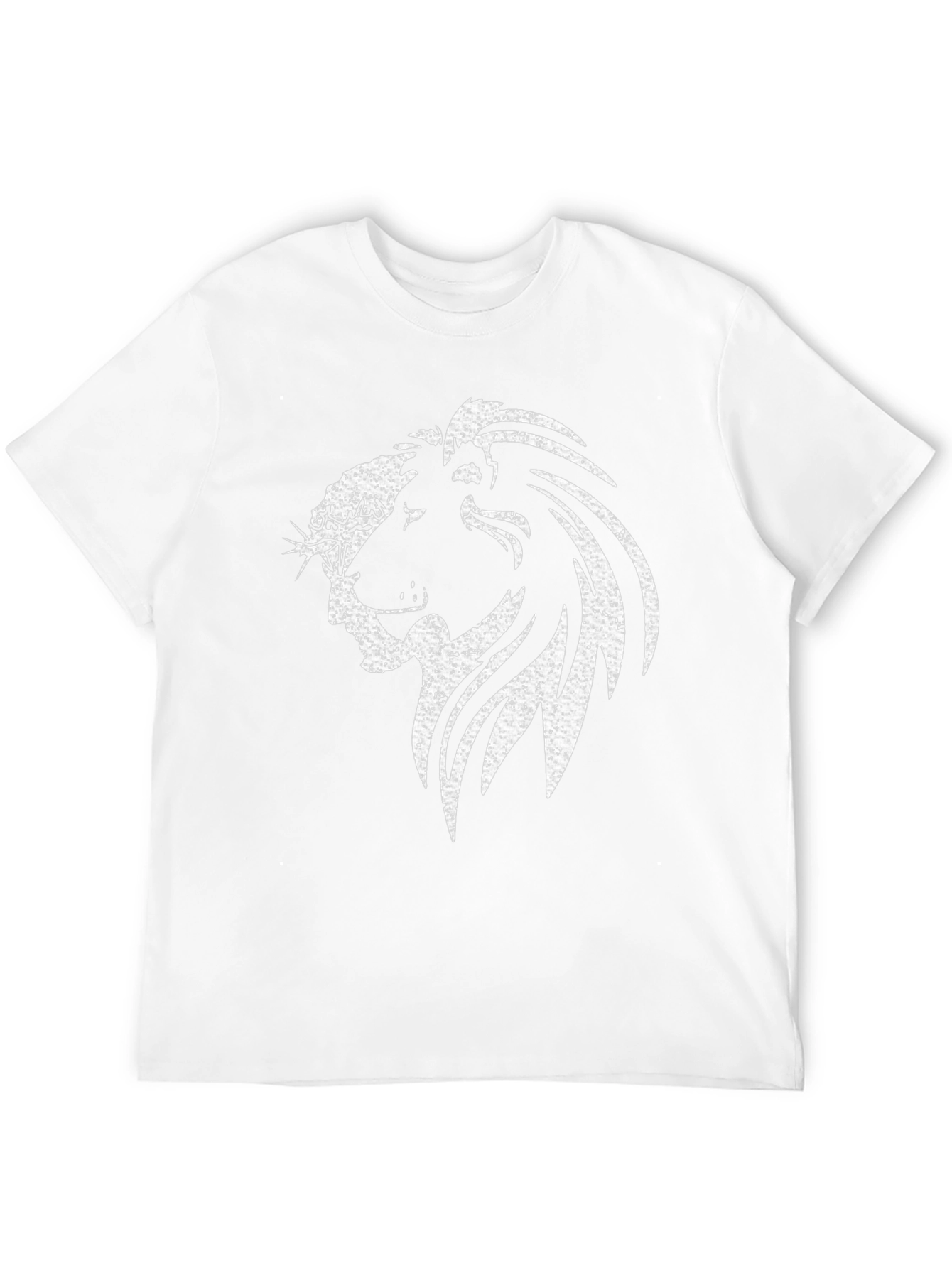Lion & Lamb Graphic T-Shirt - Black