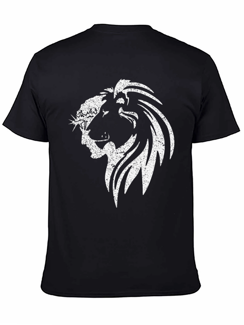 Lion & Lamb Graphic T-Shirt - Black