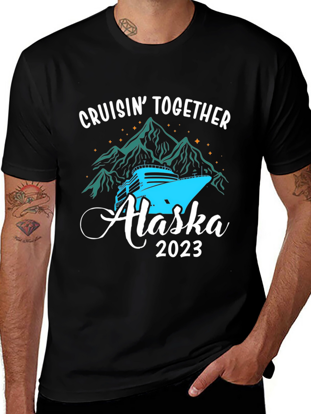 Cruisin Together Alaska 2023 Graphic Tee