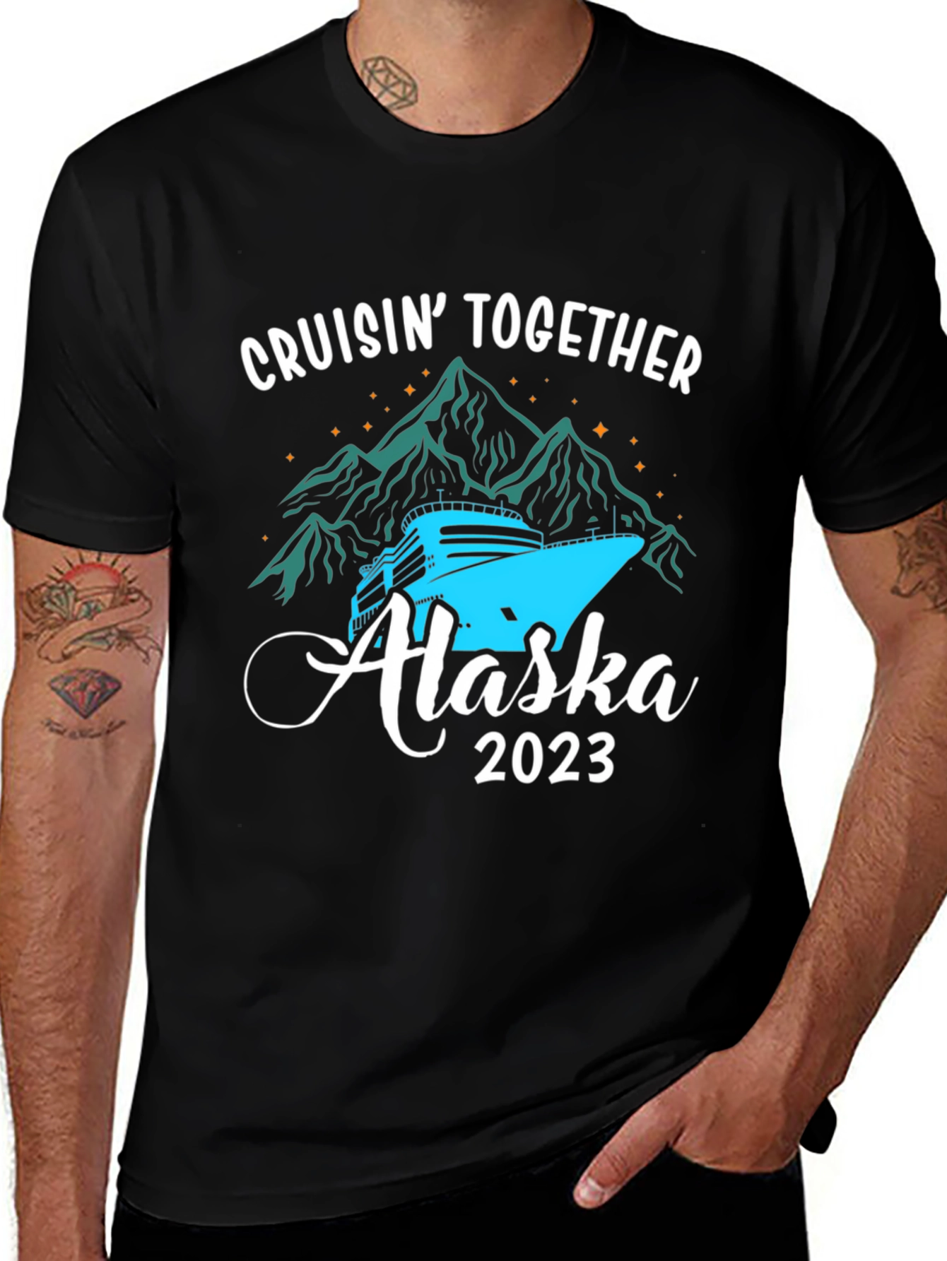 Cruisin Together Alaska 2023 Graphic Tee