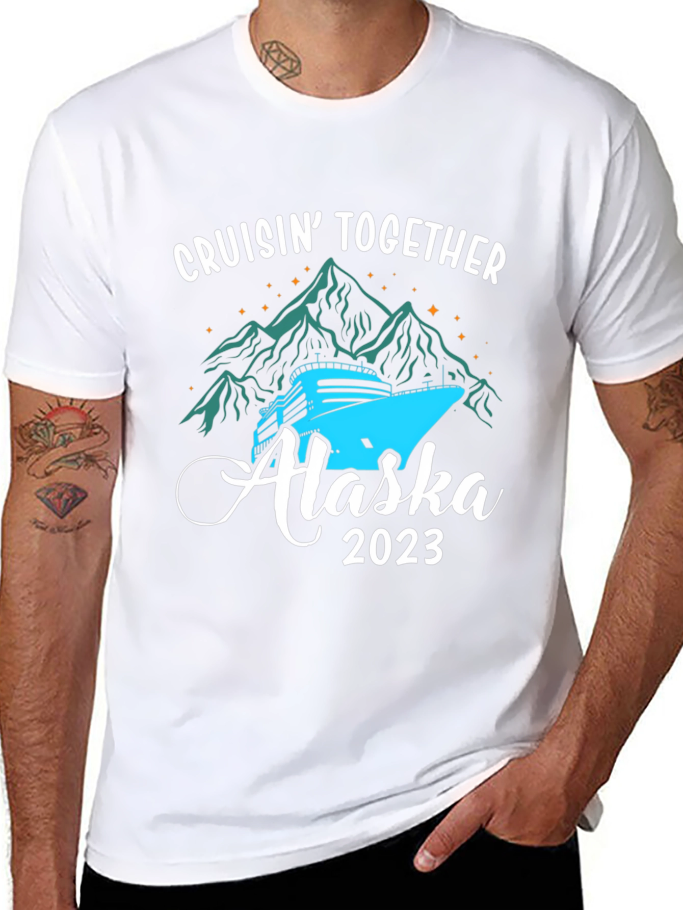 Cruisin Together Alaska 2023 Graphic Tee