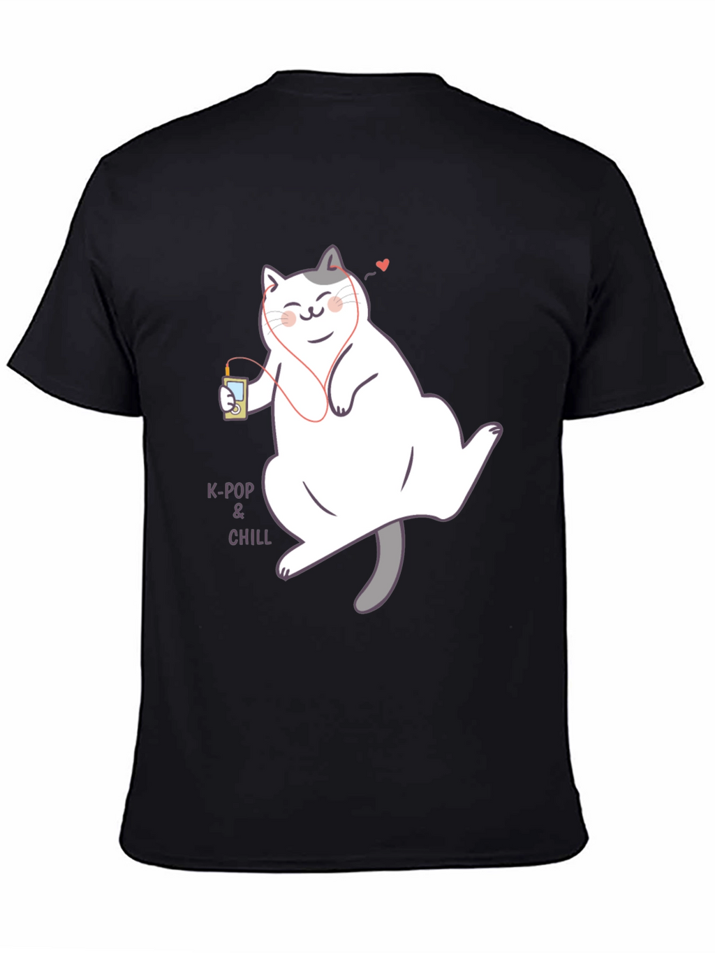 K-Pop & Chill Cat T-Shirt