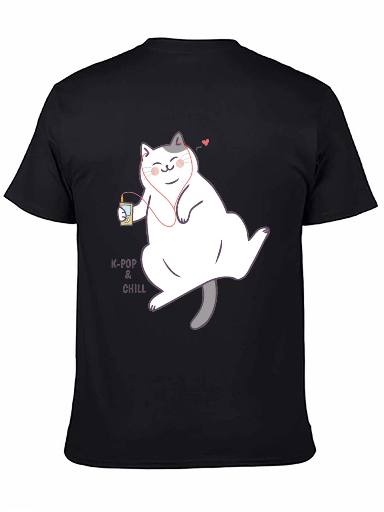 K-Pop & Chill Cat T-Shirt