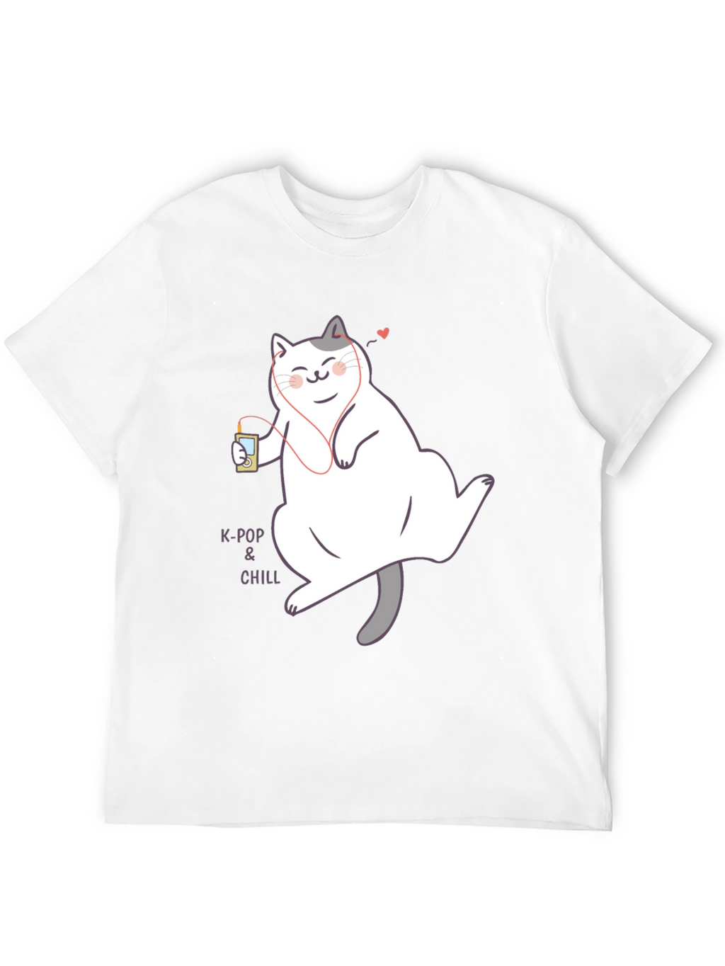 K-Pop & Chill Cat T-Shirt