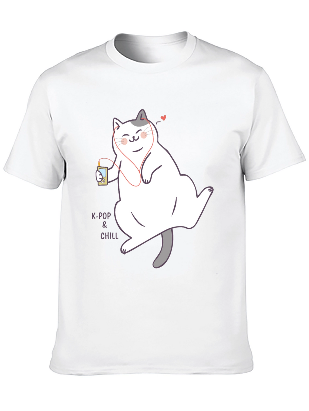 K-Pop & Chill Cat T-Shirt